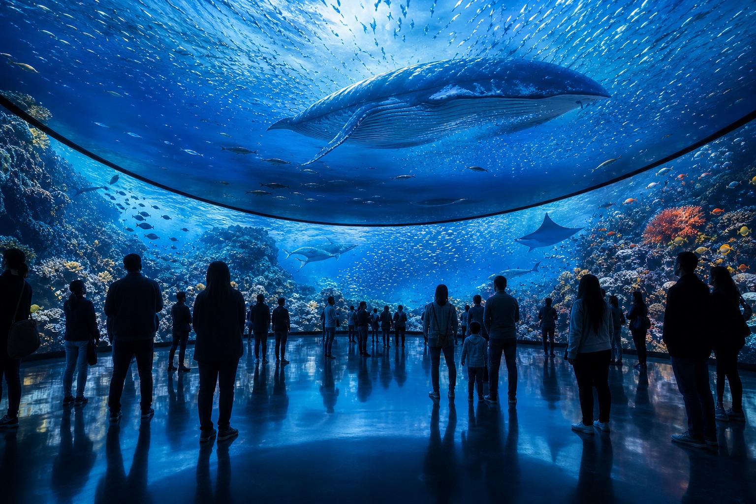 水族館 大型水槽ビジョン